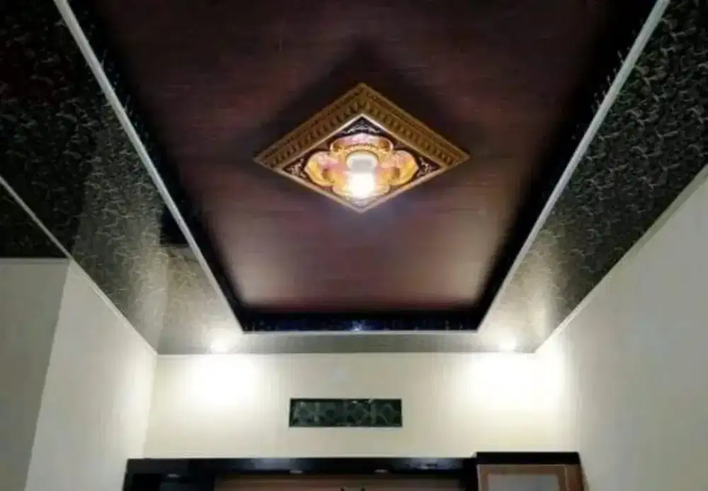 Plafon PVC terpasang