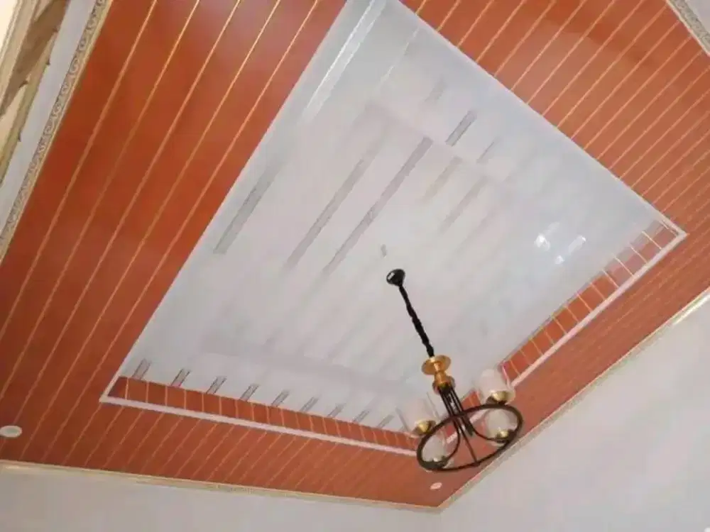 Plafon PVC terpasang