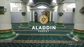 Karpet Masjid Lokal Benang Turki langsung dari gudang, Tebal lembut