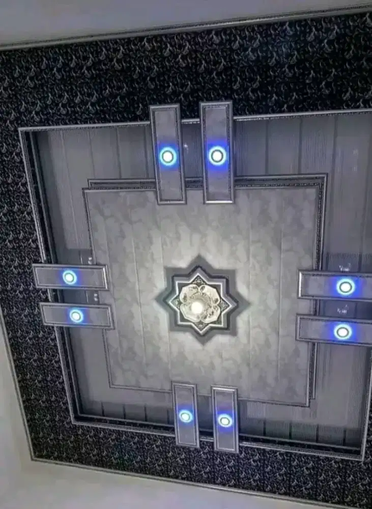 Plafon PVC terpasang