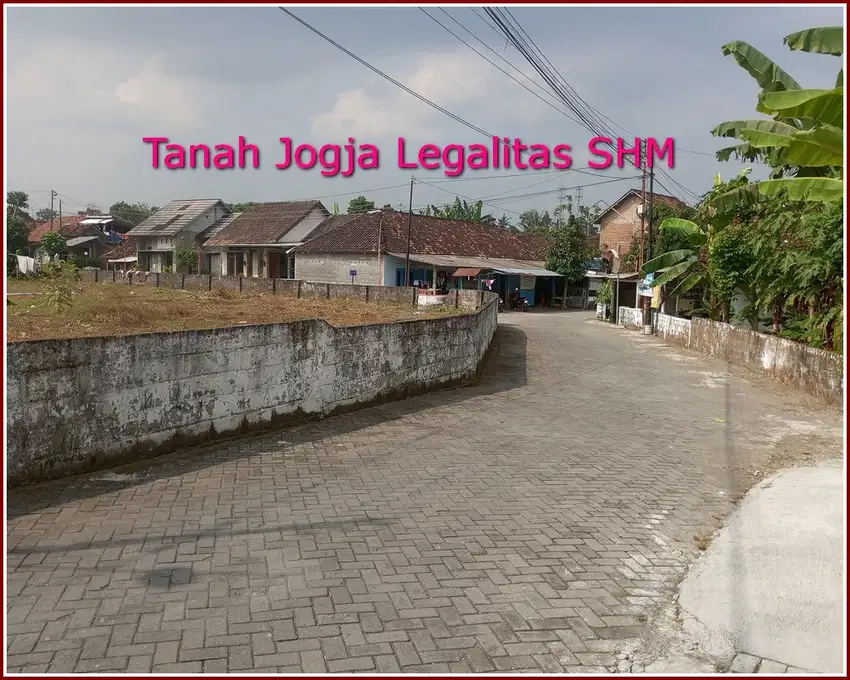 Tanah Dijual Dekat Pasar Cebongan, Tlogoadi Sleman