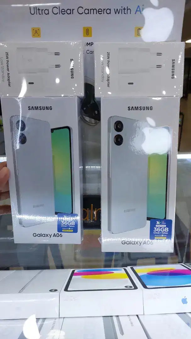 New Samsung A06 4/128 garansi resmi
