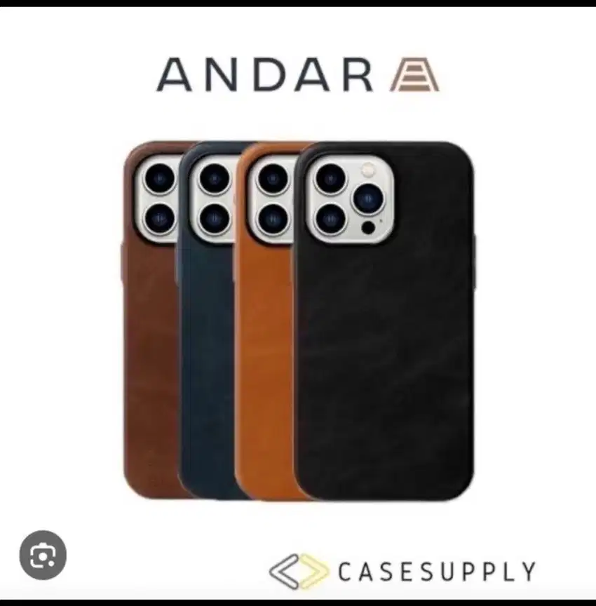 Andar The Aspen Full Grain Leather Case Iphone 16 Pro Max BNIB