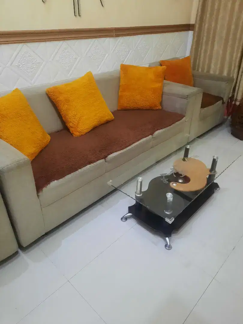 Jual sepaket sofa dan kursi teras murah