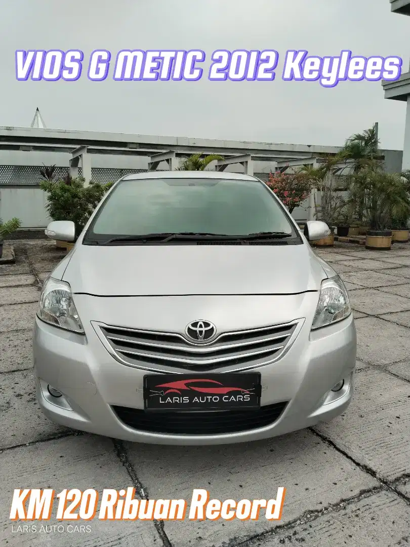 TOYOTA VIOS G METIC 2012 SILVER