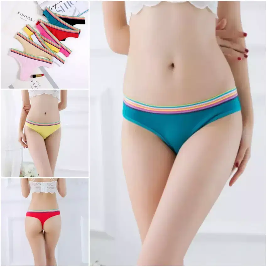 Celana Dalam G-String Wanita RAINBOW