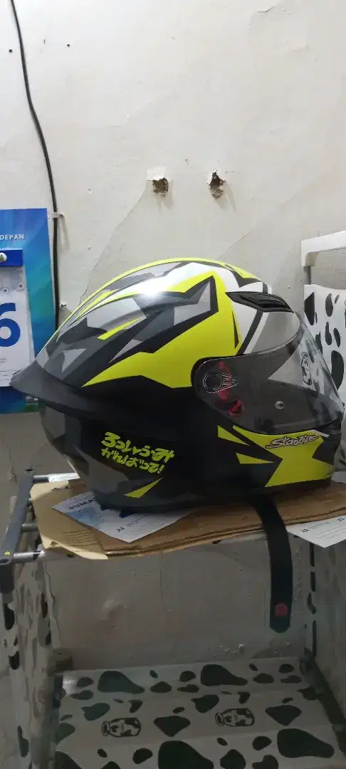 Helm AGV (Agiva) FF Ory, Motif Black Yellow