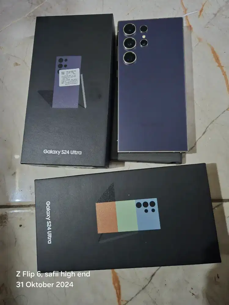 Jual/tt s24 ultra s24ultra resmi sein fullset