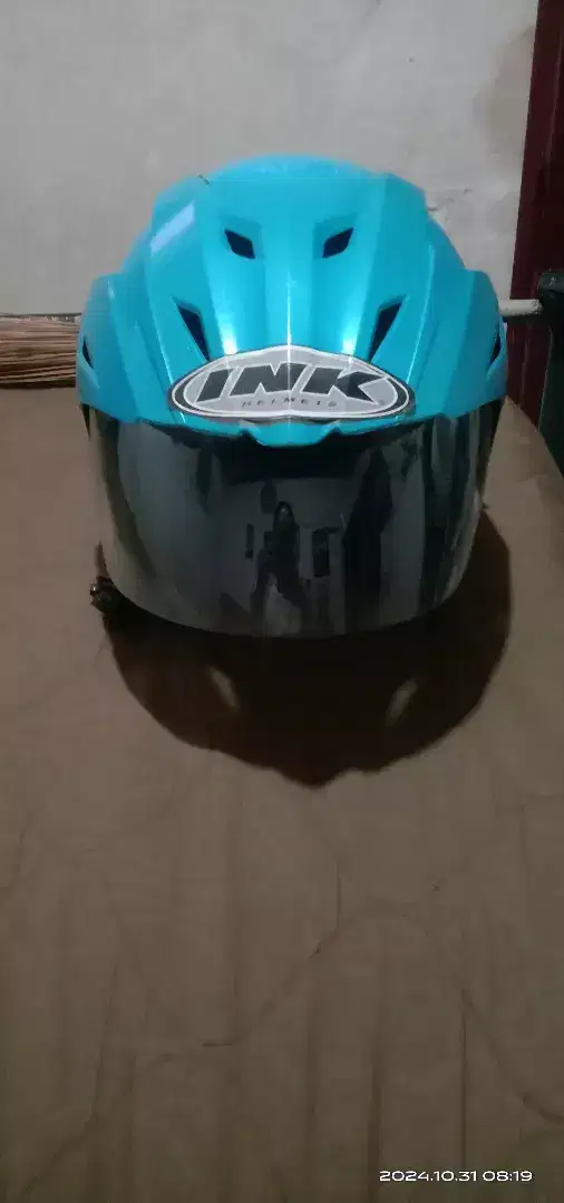 Helm INK biru mulus