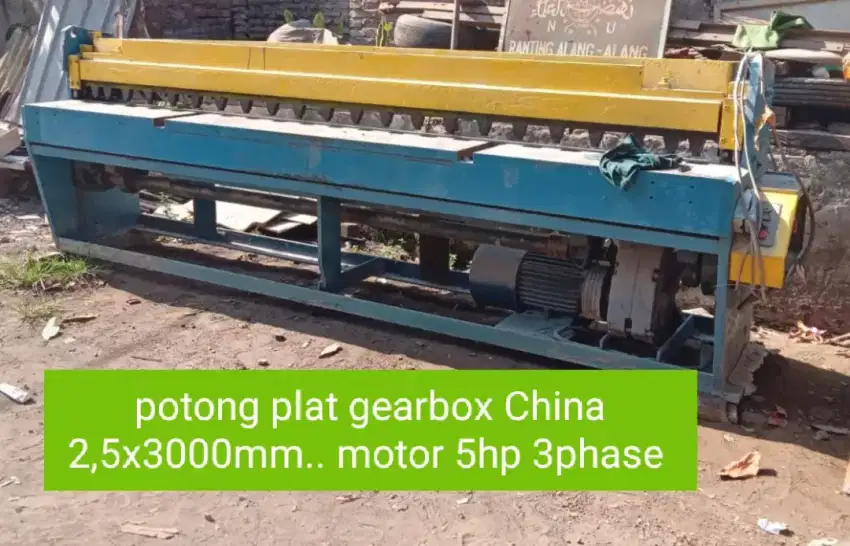 Potong plat gearbox China
