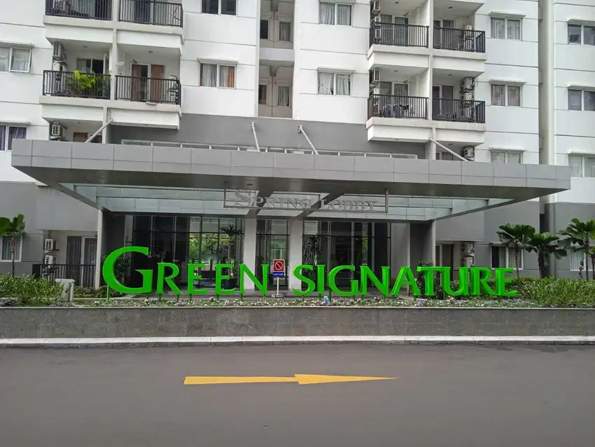 DIjual Studio di apartment signature park grande tower Green