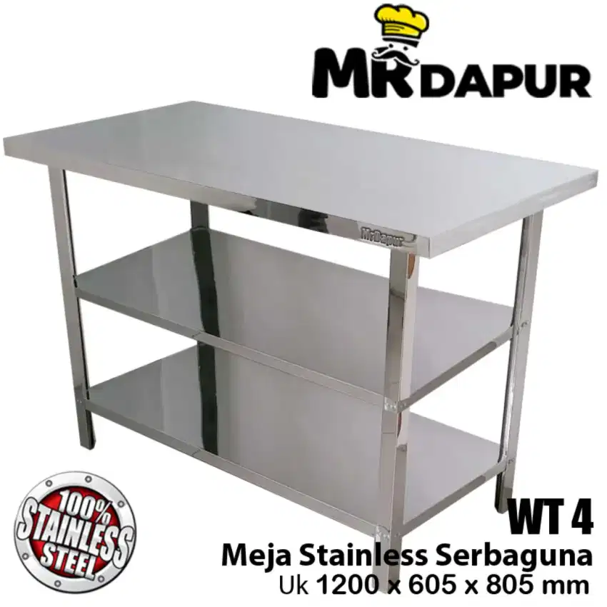 Meja stainless type WT4