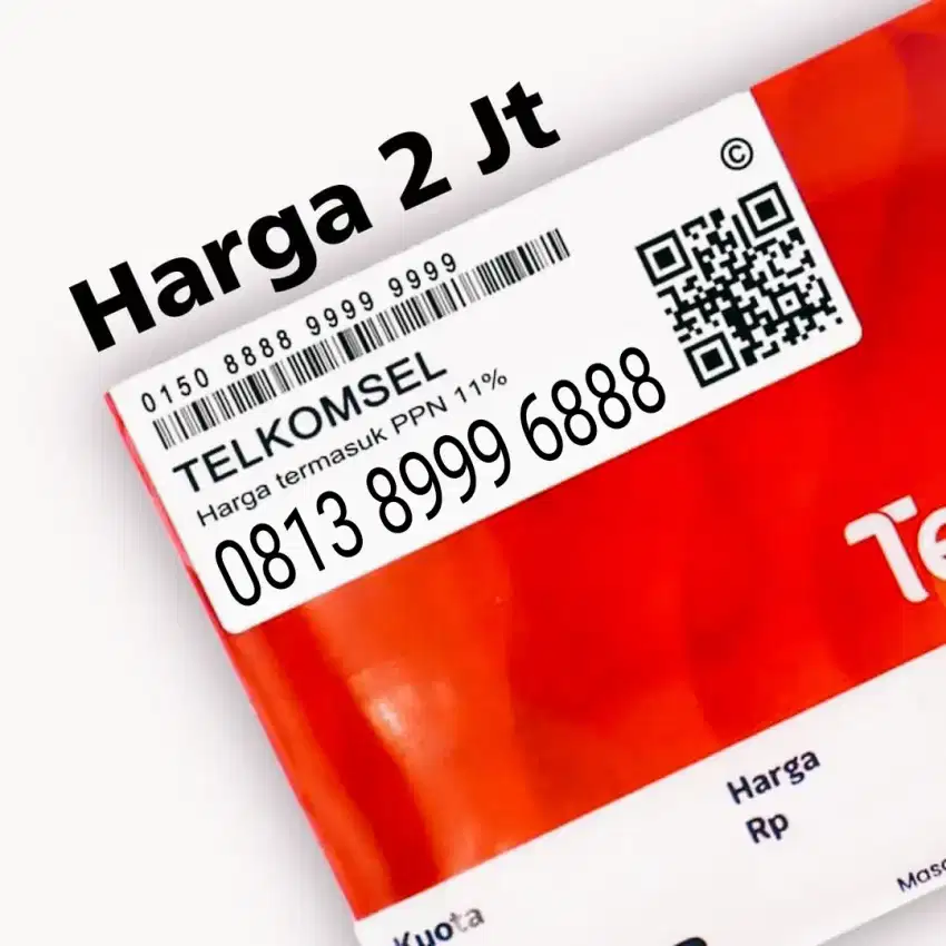 Sim card nomor cantik simpati kartu perdana telkomsel