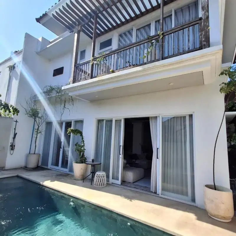 Rumah semi Villa dekat Sanur Tukad Balian Renon Denpasar Bali