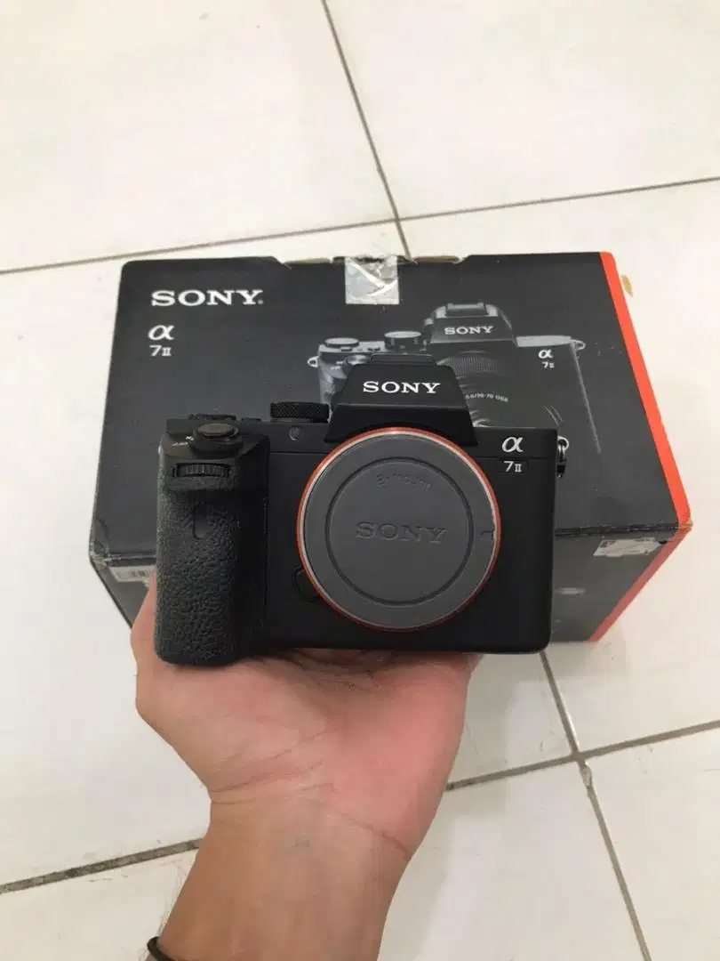 SONY A7 mark ii second like new