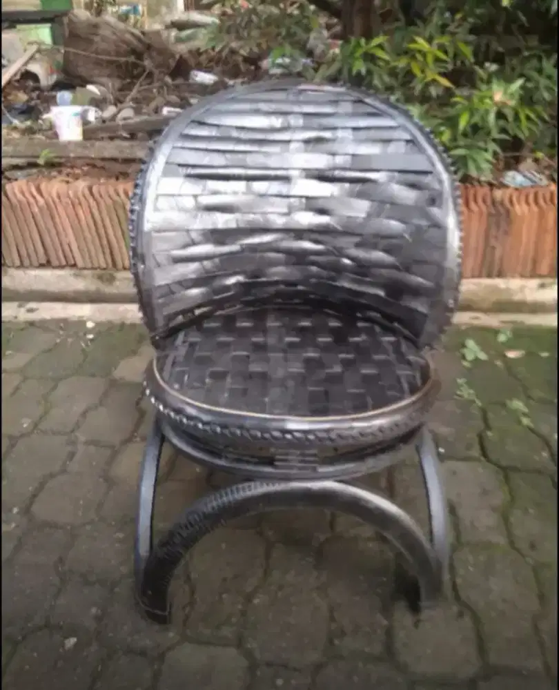 Kursi pemancingan model kerang lebih luas lebih lega