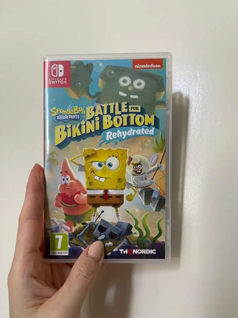 Spongebob Squarepants Battle for Bikini Bottom Rehydrated Switch