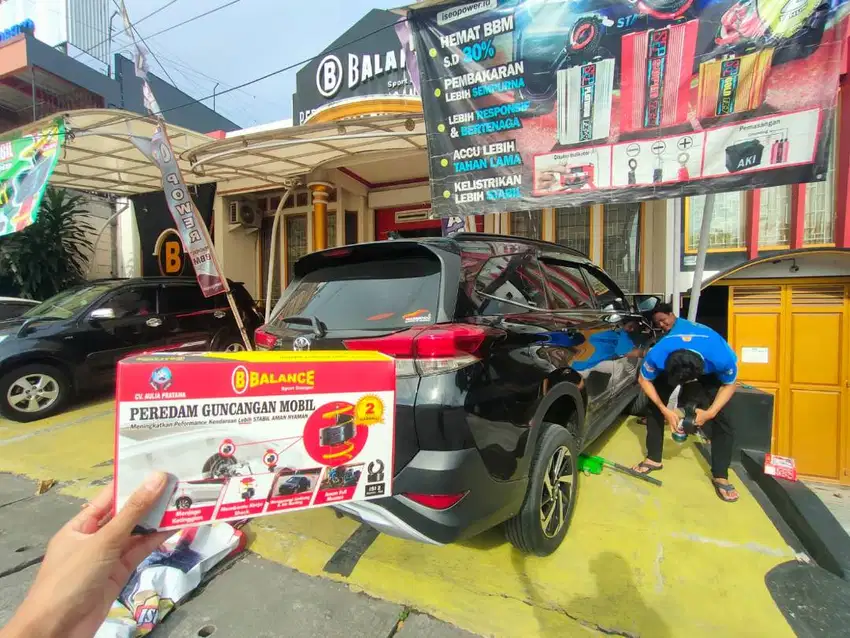 BIKIN MOBIL EMPUK dlm 30 menit. peredam guncangan mobil LAMPUNG