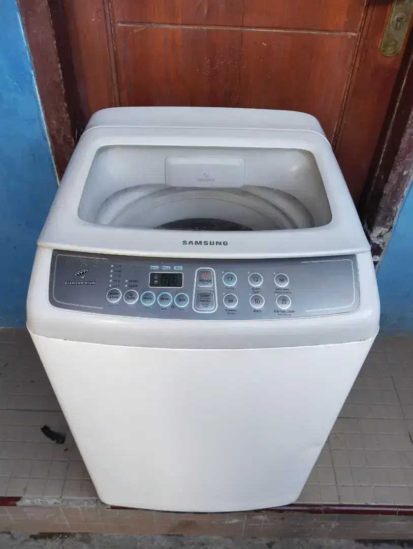 Samsung 8kg normal siap pakai garansi servis 1th di luar sparepart