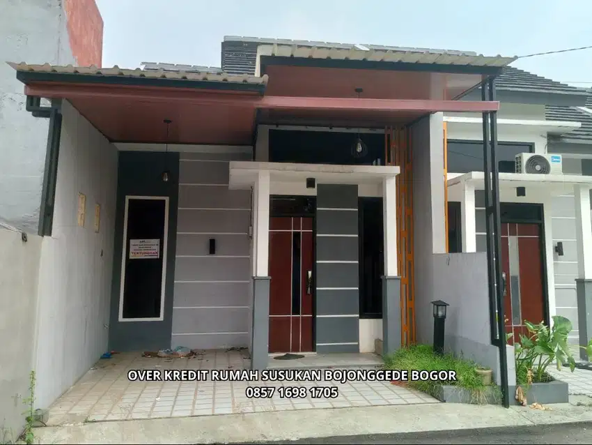 Rumah take over syariah 59JT Susukan bojonggede bogor @ Delima regency