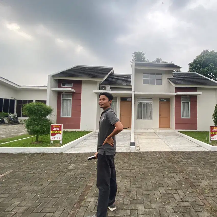 Rumah Subsidi Perbatasan Tangerang GC all in 2 juta flat 1 juta an