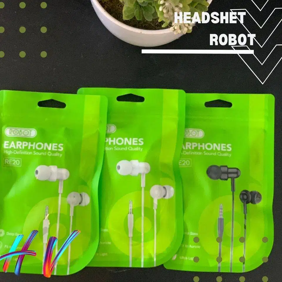 earphones robot