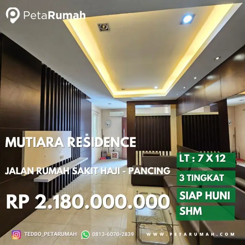 villa mutiara residence daerah pancing dan citraland gamacity