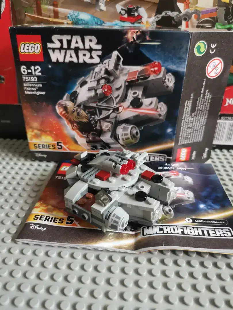 lego starwars millenium falcon micro fighters