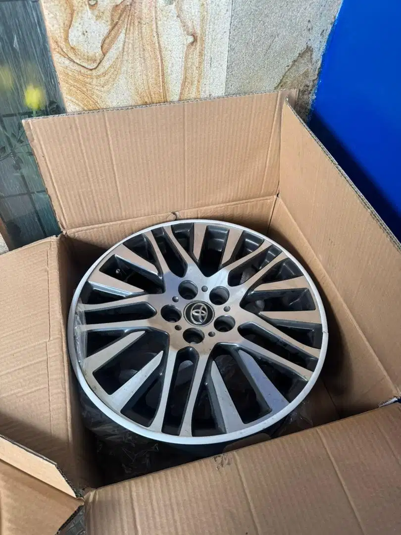 Velg ori copotan Alphard Vellfire 2015 Oem 2016 ring 5x114 r 18 r18