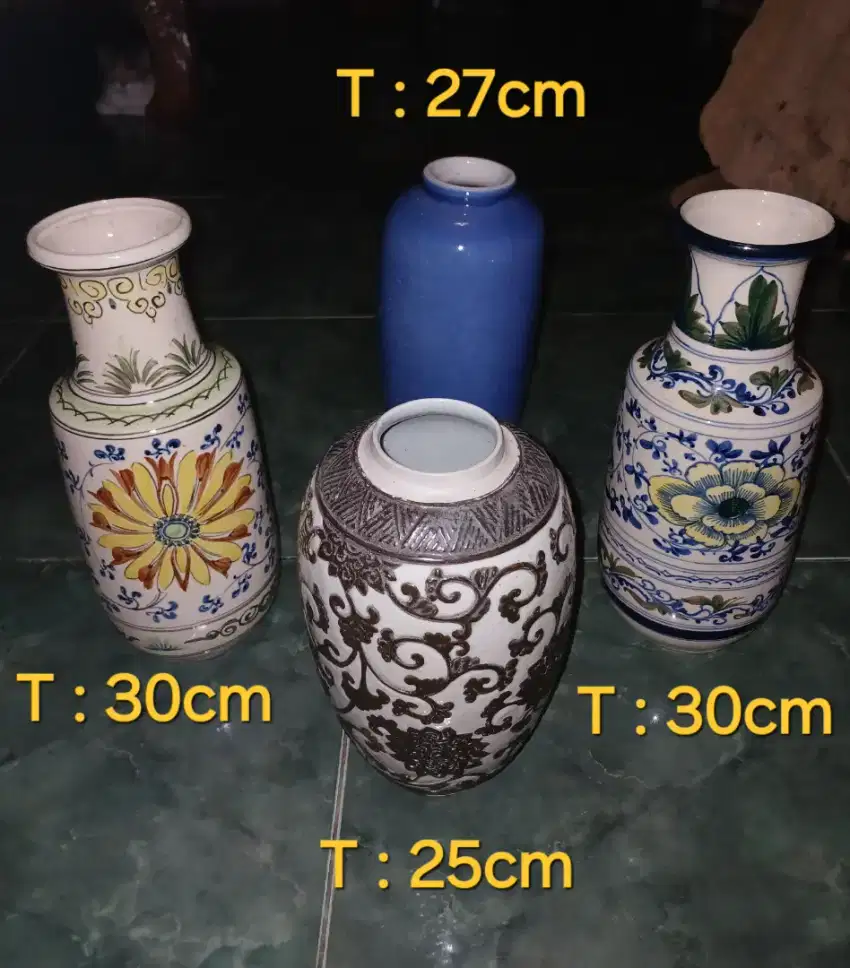 VAS KERAMIK JADUL : 4bh