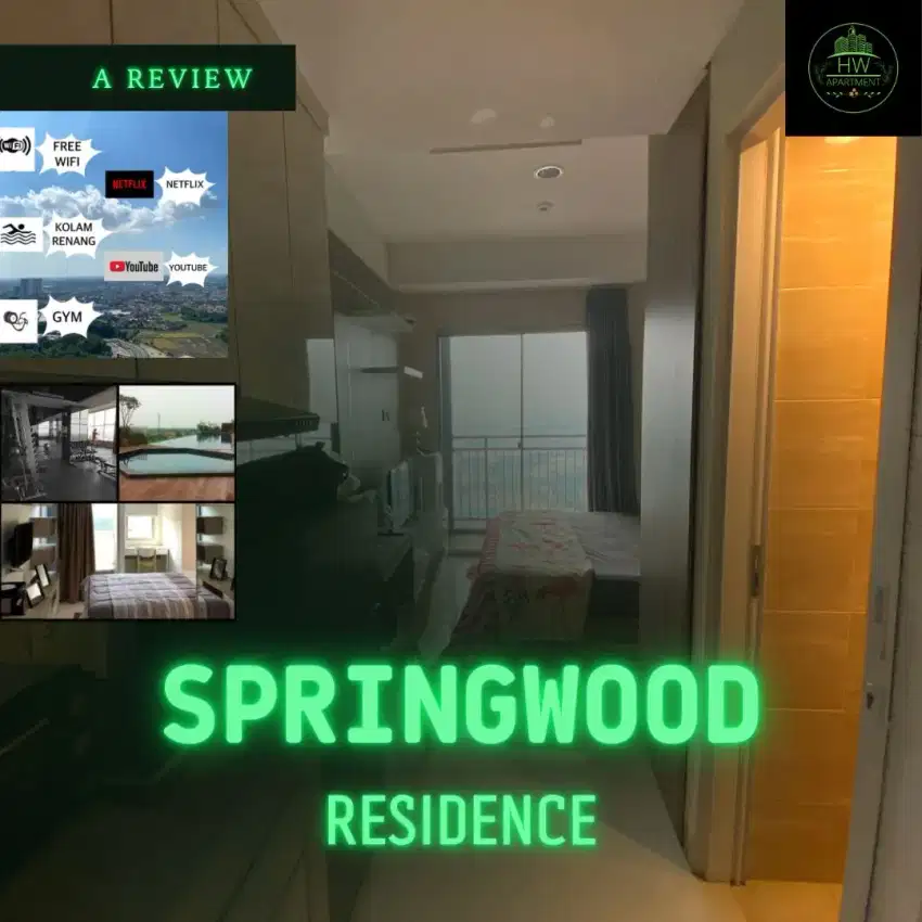 SEWA APARTEMEN SPRINGWOOD RESIDENCE