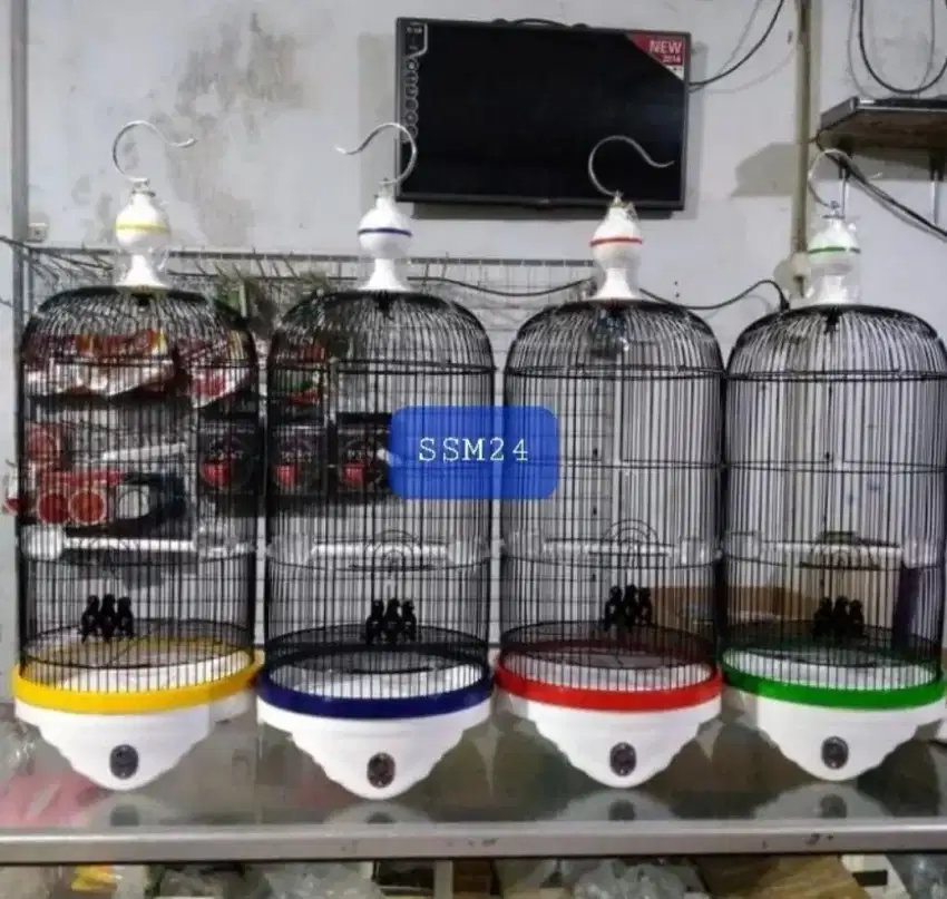 KANDANG/SANGKAR BURUNG LOVEBIRD KENARI DLL EBOD JAYA ORIGINAL MEWAH