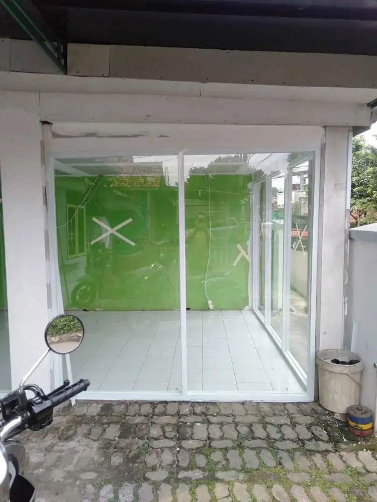 Gypsum Plafon Partisi Sekat Gypsum Kusen Alumunium Lis Moulding PVC