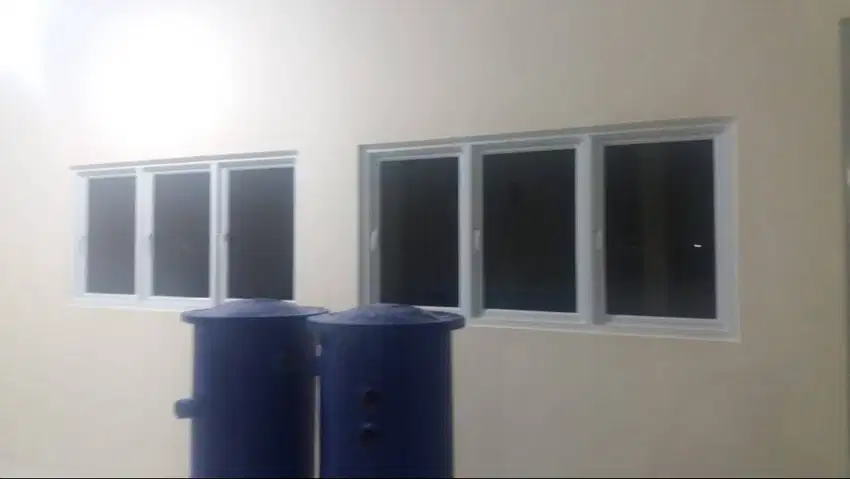 Pasang Untuk Kantor Kusen Pintu Alumunium Plafon Partisi Gypsum PVC