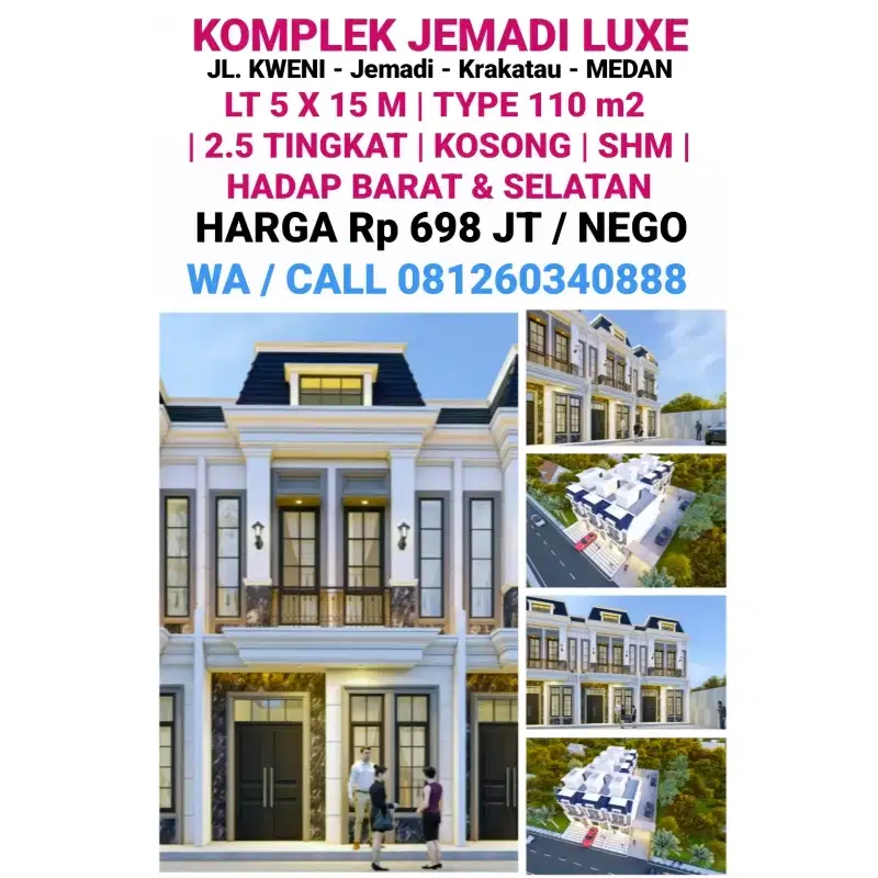 NEW LAUNCHING KOMPLEK JEMADI LUXE