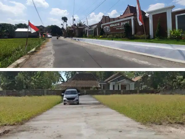 Jual Tanah Dekat Perumahan Ndalem Joglo Prambanan