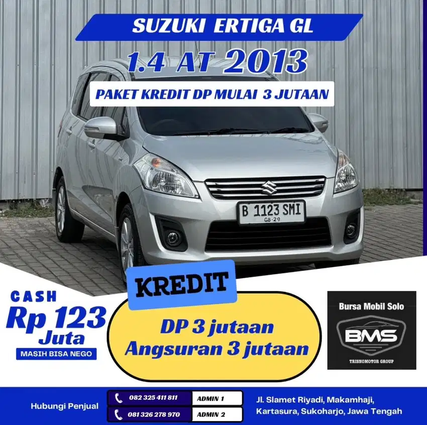 (DP 3Jt) Ertiga GL 2013 matic