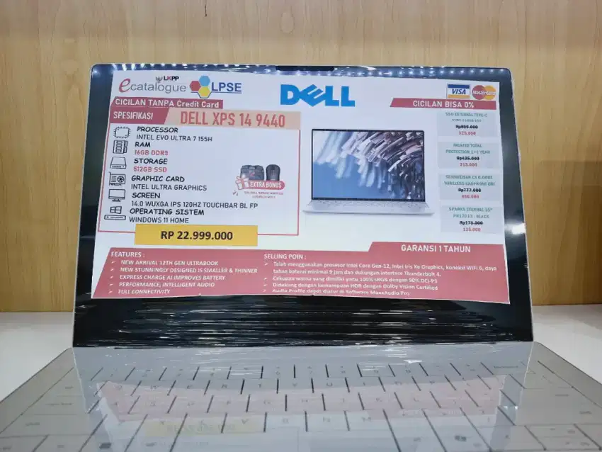 Segampang Itu Dapat free 1x cicilan Dell Xps 14 9440