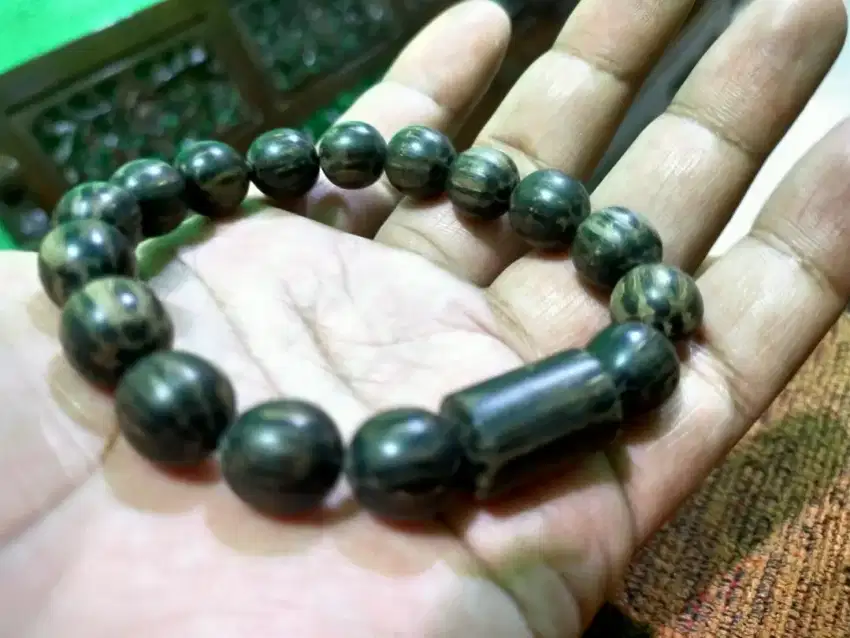 Gelang kayu liwung macan Lawu mati ngurak bit 12 mm