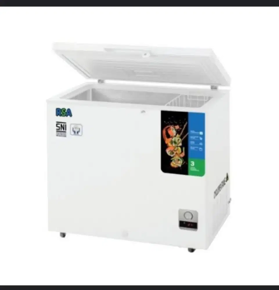 New Reject RSA Chest Freezer CF-210 Garansi