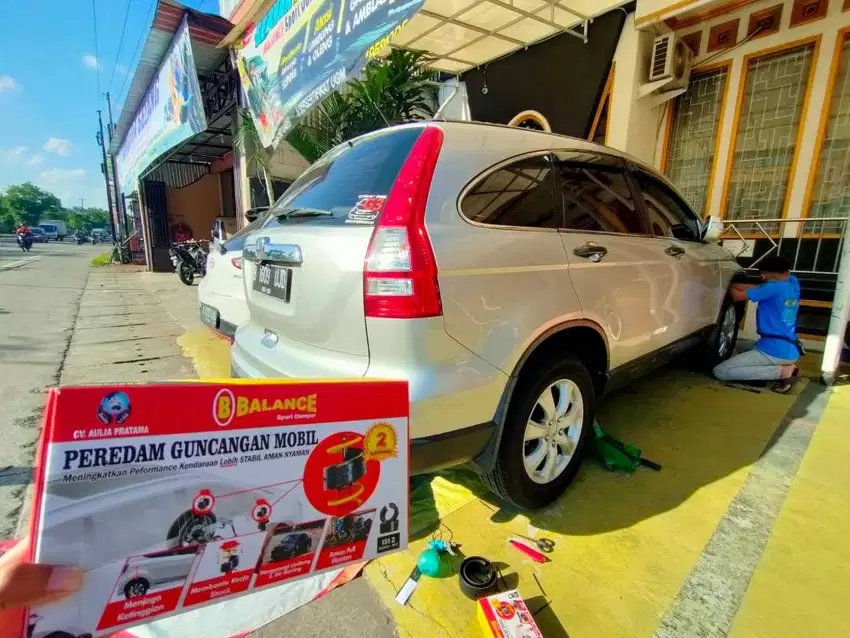 Stop Kaki-Kaki Mobil Gruduk2!  Atasi dg Balance Peredam Guncangan