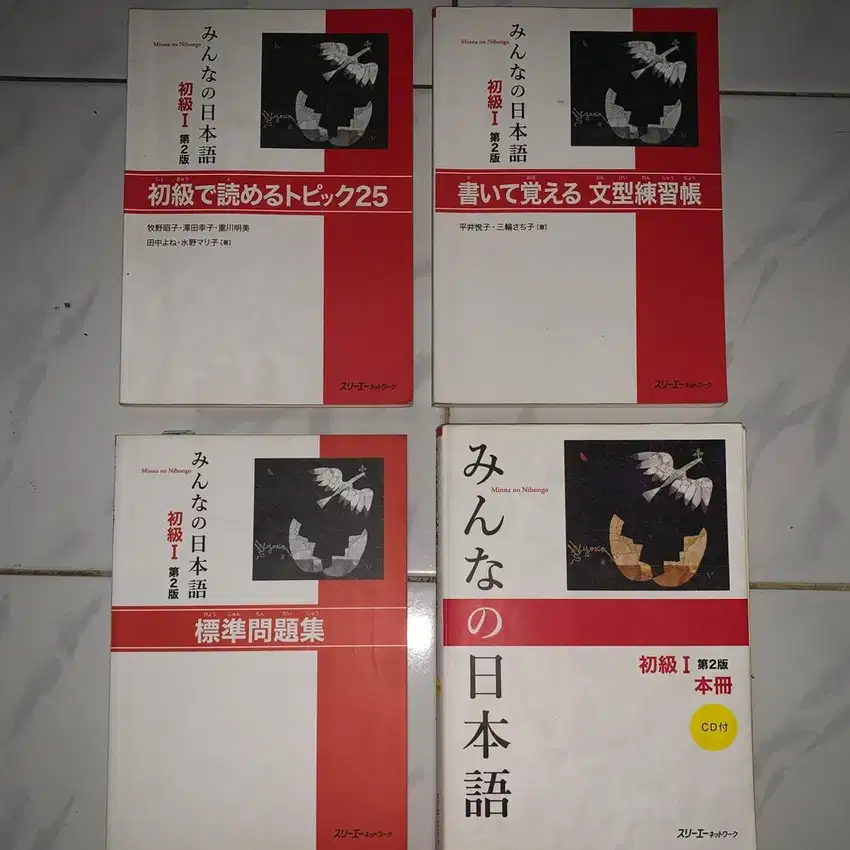 4 Buku Minna No Nihongo Shokyu1 Original