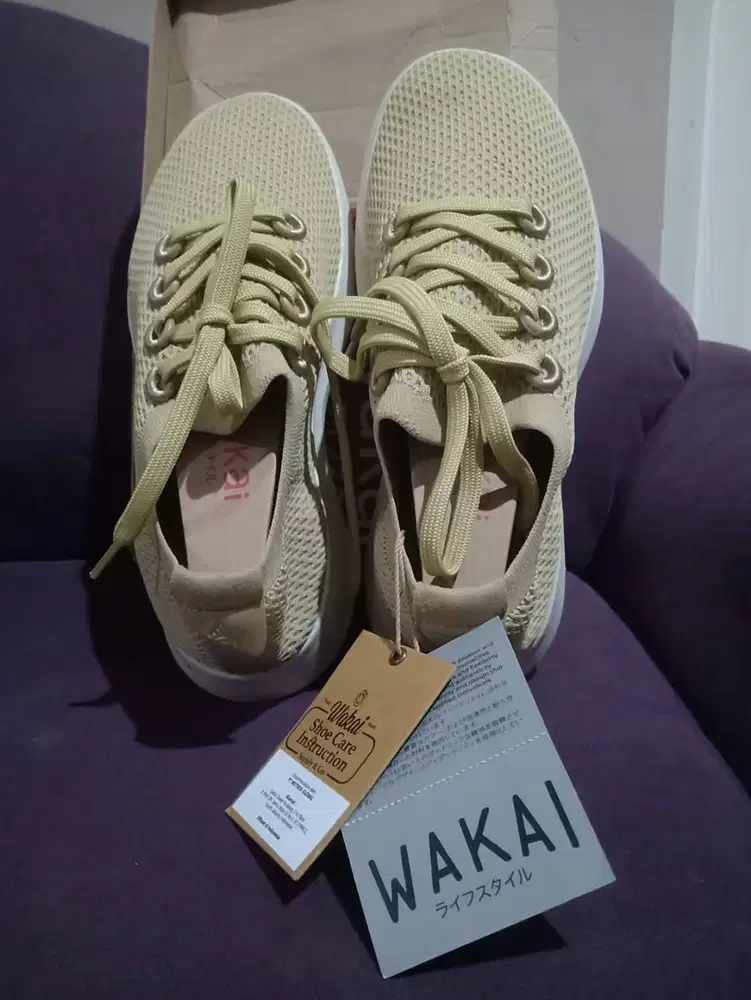 Wakai BeGood Fuki Sepatu Sneakers Women - Croissant