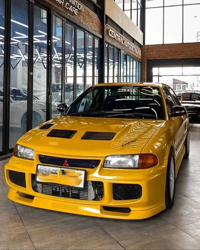 Mitsubishi Lancer GTI X Evo 3 RS 1995 Yellow Evo 3 GTI RS Evo iii Lanc