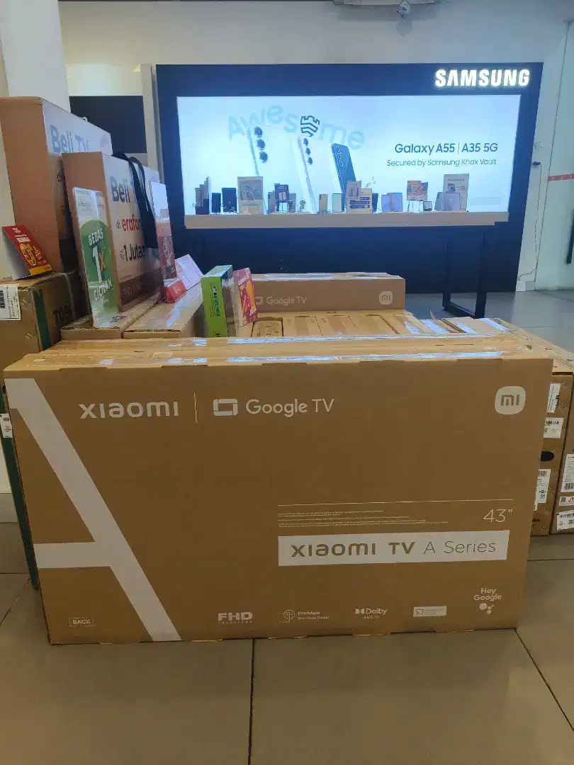 NEW XIAOMI GOOGLE TV 43 2jt an aja