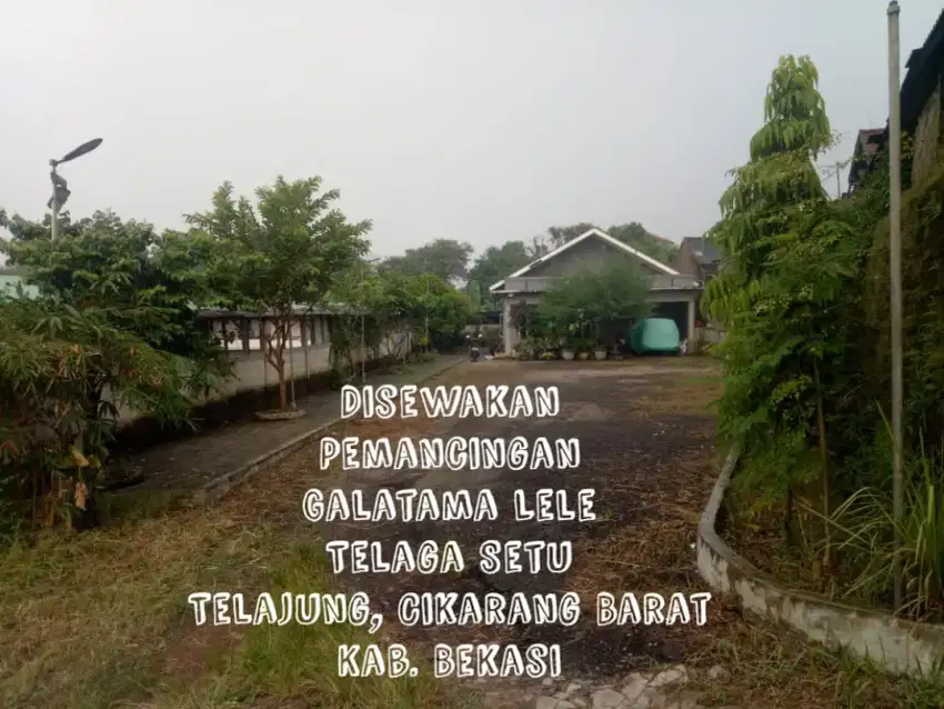 Disewakan Tempat Usaha Pemancingan