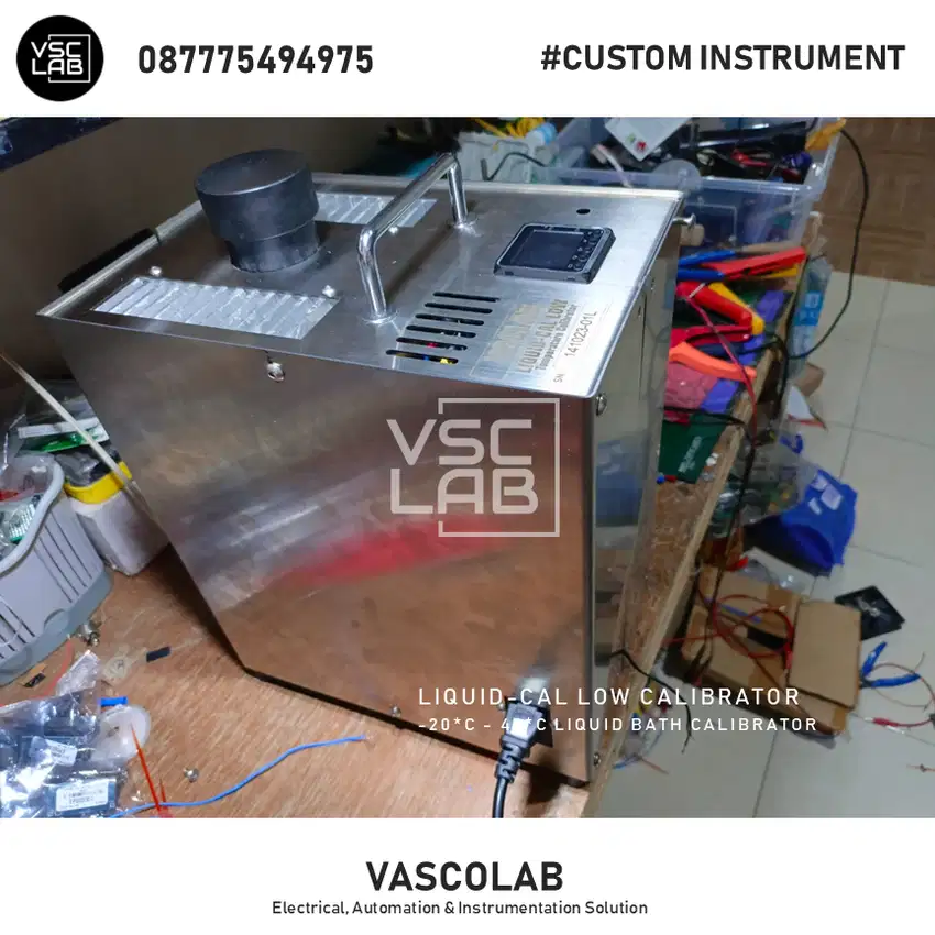 Vascolab Liquid Bath Liquid Calibrator Range -20 C hingga 40 C