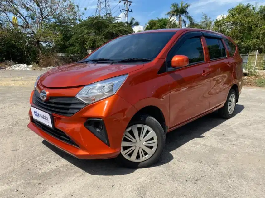 Low KM Daihatsu Sigra 1.0 M Bensin-MT 2020 Orange LKM