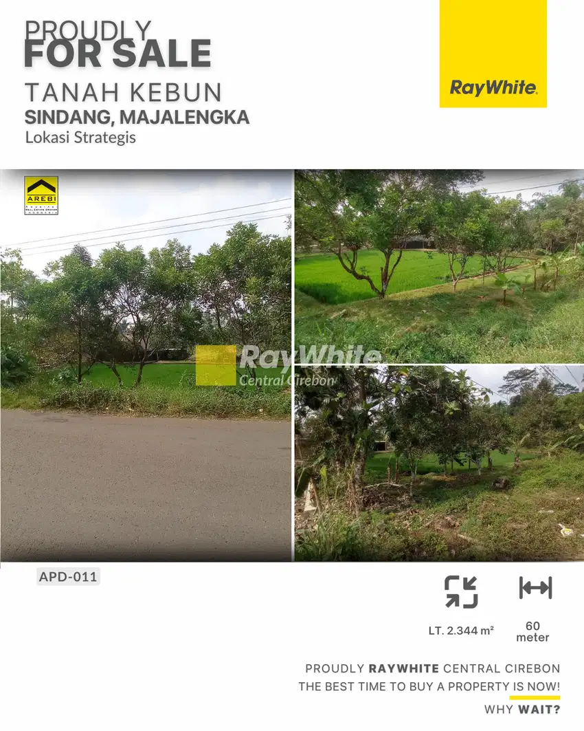 Dijual tanah Kebun di Sindang Majalengka