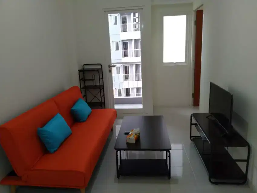 Sewa apartemen puncak dharmahusada dekat galaxy mall poolview.